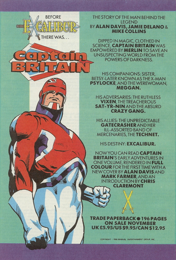 Marvel Comics Archive [Captain Britain]