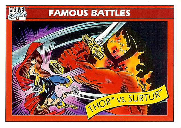 #91 - Thor vs Surtur