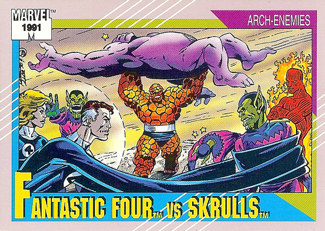 #92 - Fantastic Four vs Skrulls