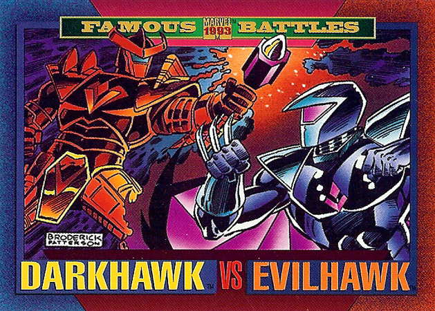 #166 - Darkhawk vs Evilhawk