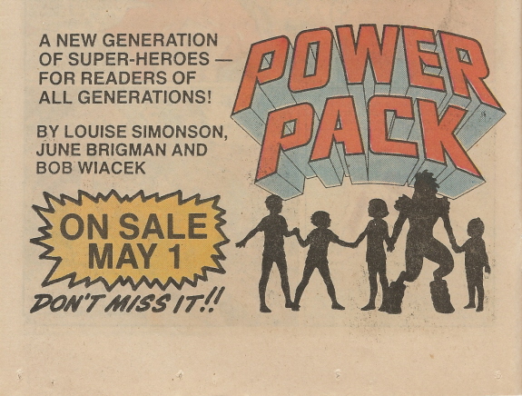 Marvel Comics Archive [Power Pack [1]]