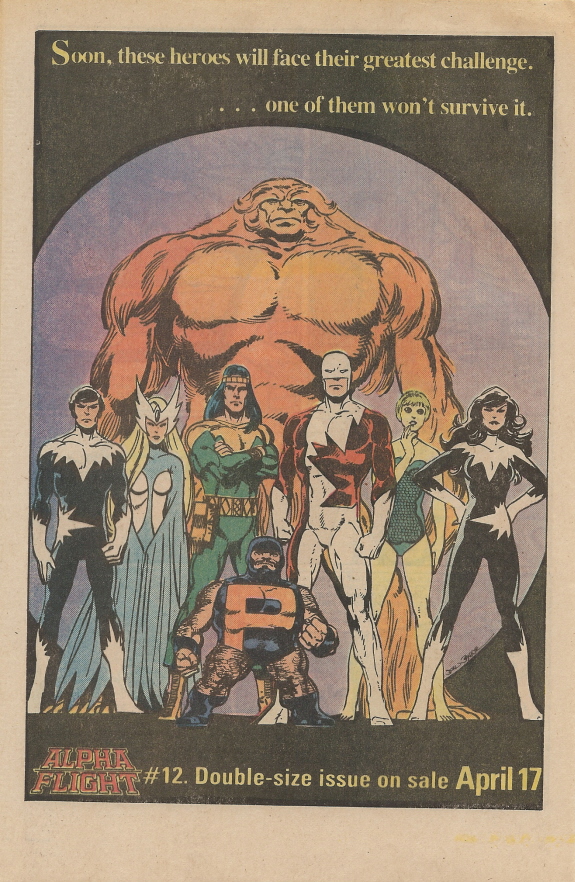 Marvel Comics Archive [Alpha Flight #12]
