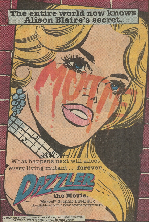 Marvel Comics Archive [Dazzler The Movie]