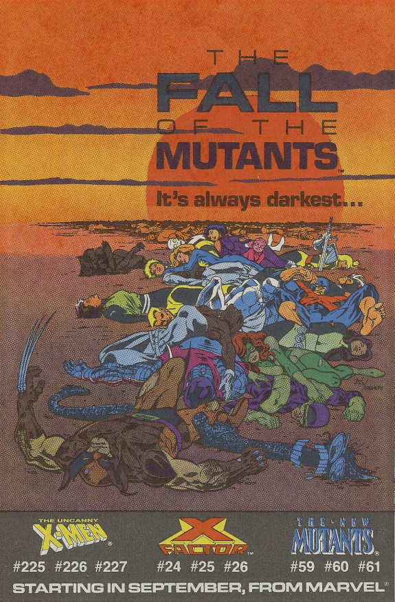 Marvel Comics Archive [Fall Of The Mutants]