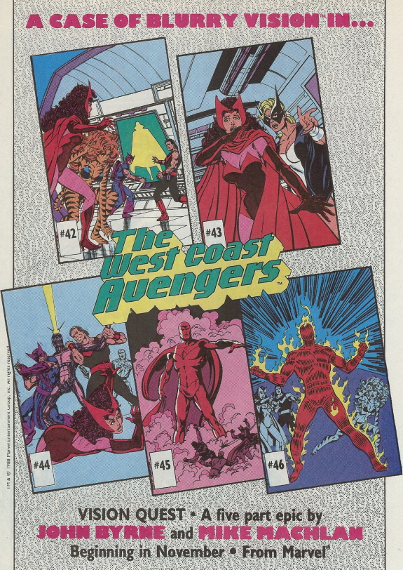 Marvel Comics Archive [West Coast Avengers [Vision Quest]]
