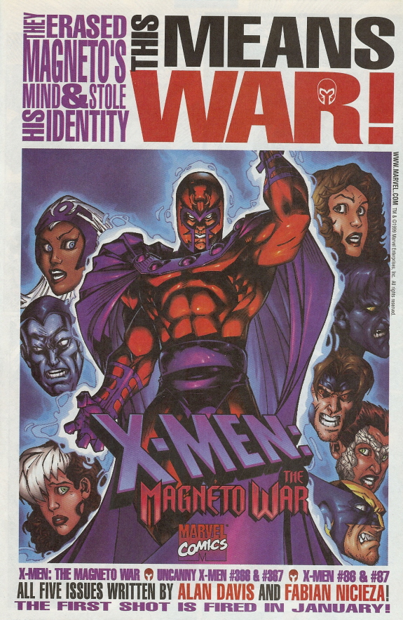 Marvel Comics Archive [X-Men: The Magneto War]