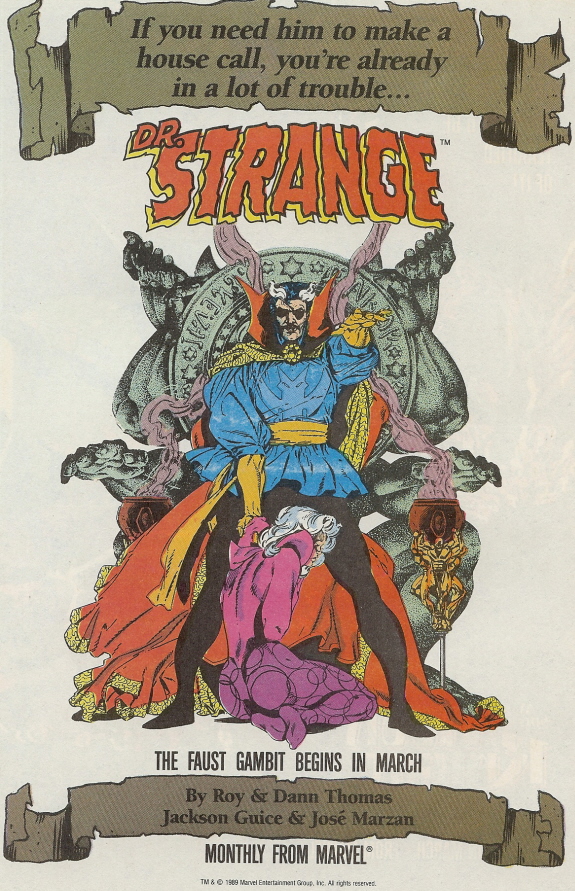 Marvel Comics Archive [Doctor Strange, Sorcerer Supreme [Faust Gambit]]