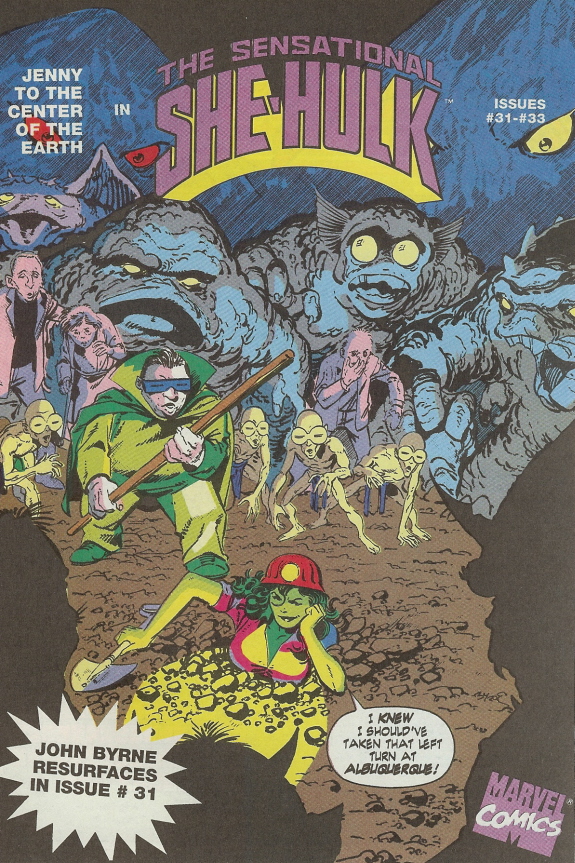 Marvel Comics Archive [Sensational She-Hulk [Jenny To The Center Of The Earth]]