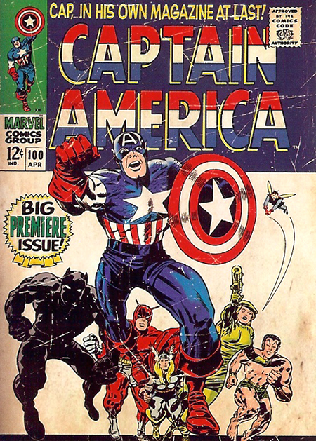 #3 - Captain America vol. 1 #100