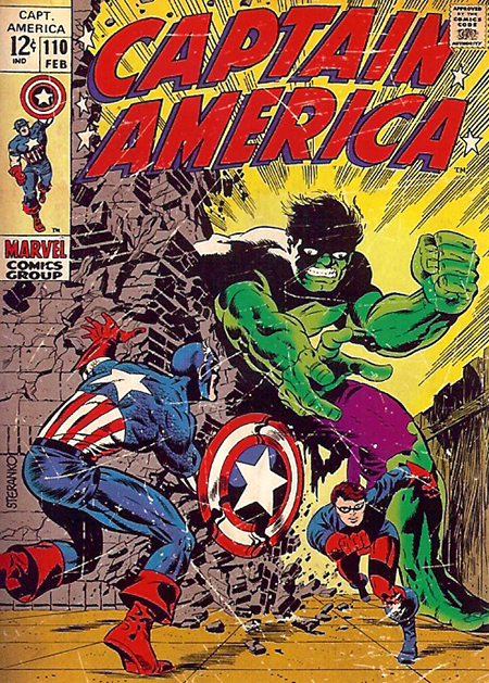#4 - Captain America vol. 1 #110