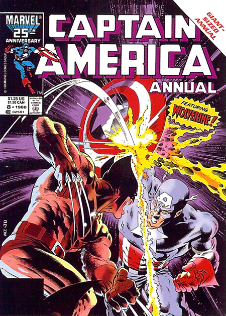 #8 - Captain America Annual vol. 1 #8