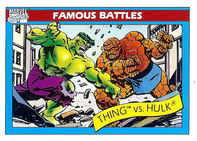 #88 - Thing vs Hulk