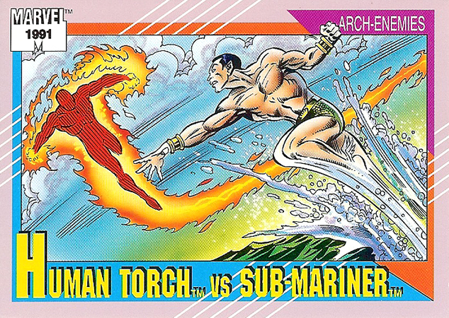 #97 - Human Torch vs Sub-Mariner