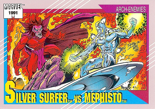 #123 - Silver Surfer vs Mephisto