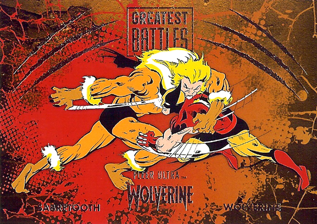 #8 - Wolverine vs. Sabretooth