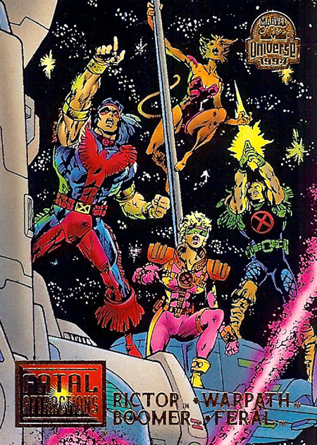 #13 - Rictor, Warpath, Boomer, Feral