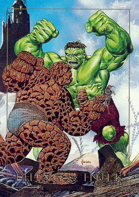 #1 - Thing vs. Hulk