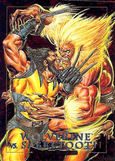#3-D - Wolverine vs. Sabretooth