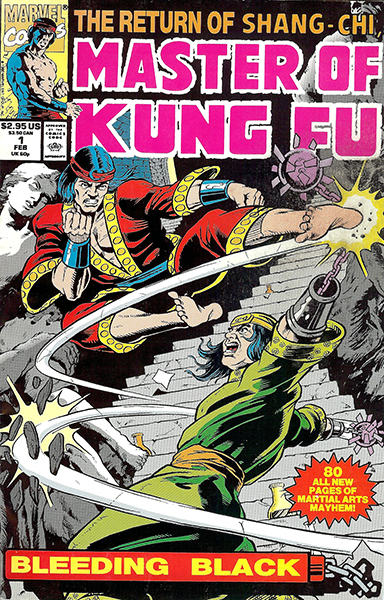 Master Of Kung-Fu: Bleeding Black #1