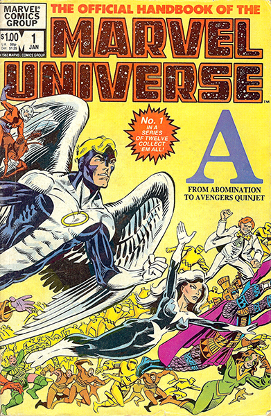 The Official Handbook Of The Marvel Universe #1